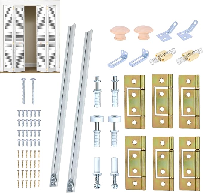 Bifold Closet Door Hardware Kit by Unknown
