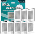 8Pcs 6 Inch Drywall Patch, Wall Repair Patches Wall Hole Repair Patch | Wall by Ausvrkkit