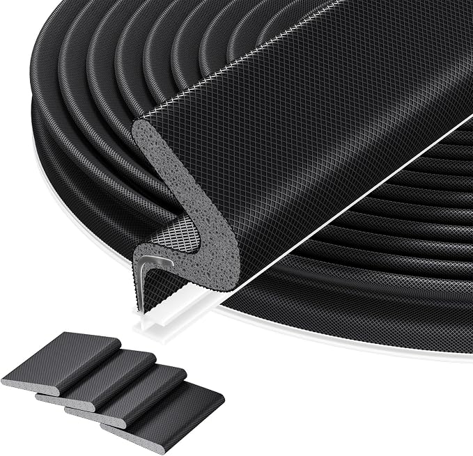 40FT Kerf Door Weather Stripping Door Seal Strip by pluden