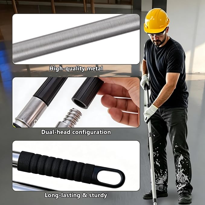 Self-Leveling Cement Tool Kit, Professional Epoxy Flooring Leveling Set - Image 8