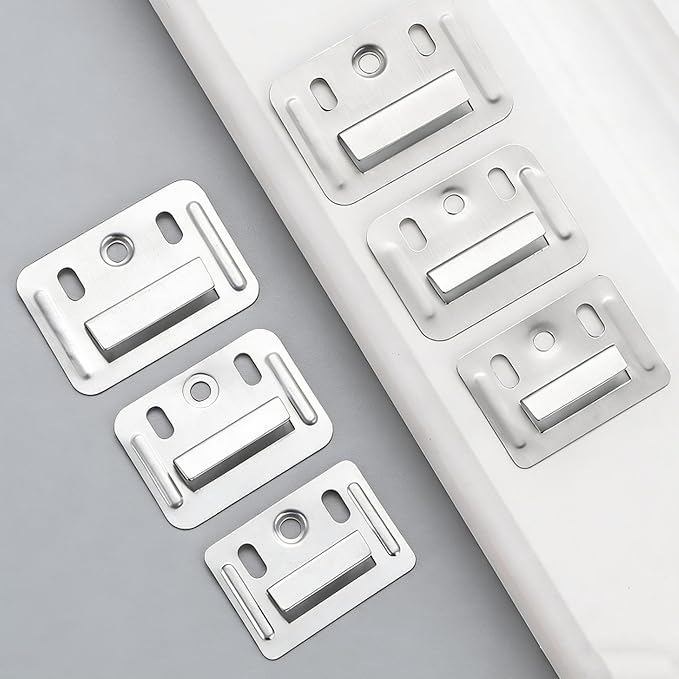Stainless Steel Wall Mounting Clips 100 Pack, Drywall Repair Clips | Durable - Image 5