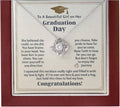 2025 Graduation Gifts for Her | Inspirational Graduation Necklace with Message Card & Gift Box | Jewelry for Women, Daughter, Girlfriend, Sister, Classmate | High School & College Grad Gift