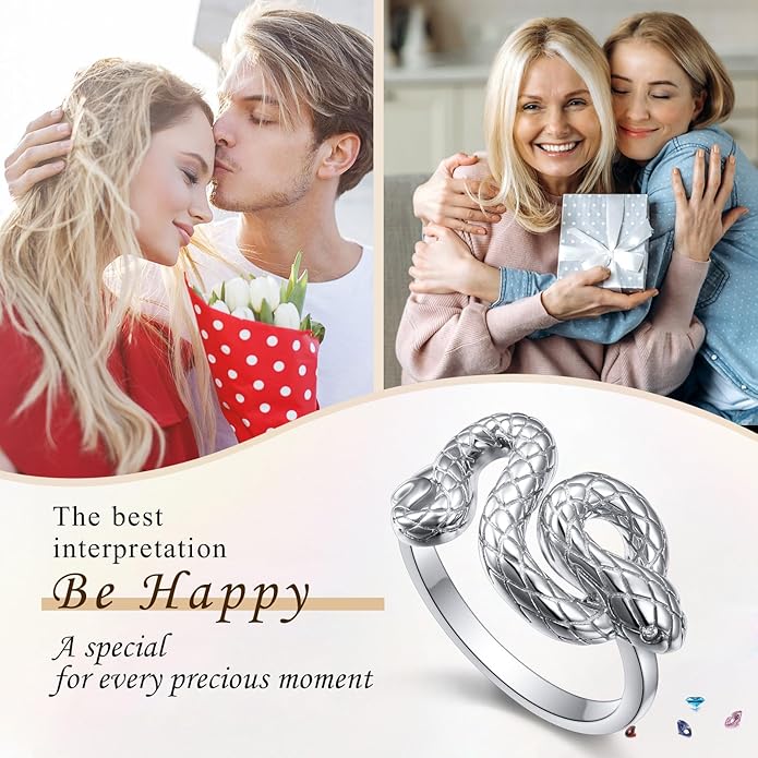 FLYOW 925 Sterling Silver Cute Animal Jewelry Hummingbird/Butterfly/Wolf/Corgi/Cat/Snake/Spider/Bat/Penguin/Bear/Opossum/Frog/Guinea Pig for Women Mother Friend Animal Lovers