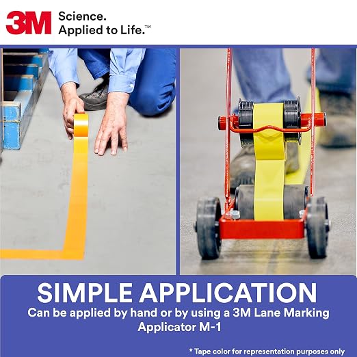 3M Vinyl Tape 471, 4 in x 36 yd, 8 Rolls - Image 6