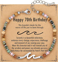 TONY & SANDY Friend Gifts for Women, Unique Valentine's Day Gifts for Her, Sister Gifts from Sister, Wave Bracelet, Christmas Birthday Gifts for Women, Bestie Friendship Bracelets
