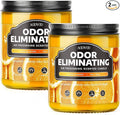 AOOVOO Citrus Lemon 2 Pack Odor Eliminating Candle - 18oz Soy Candle | by AOOVOO