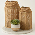 Natural Jute Boho Lanterns by KIBAGA
