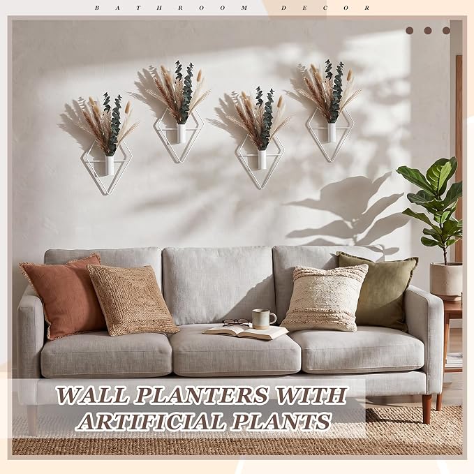 Jexine 8 Pcs Hanging Planters - Image 4