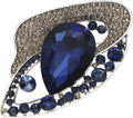 Brooch Pins for Women Girls Fashion Flower Crystal Rhinestone Pearl Jewelry