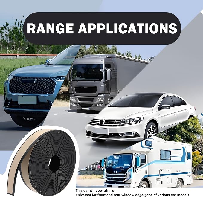 13.12FT Car Window Seal Strip, Rubber Automotive Weather Stripping - Image 5