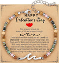 TONY & SANDY Friend Gifts for Women, Unique Valentine's Day Gifts for Her, Sister Gifts from Sister, Wave Bracelet, Christmas Birthday Gifts for Women, Bestie Friendship Bracelets