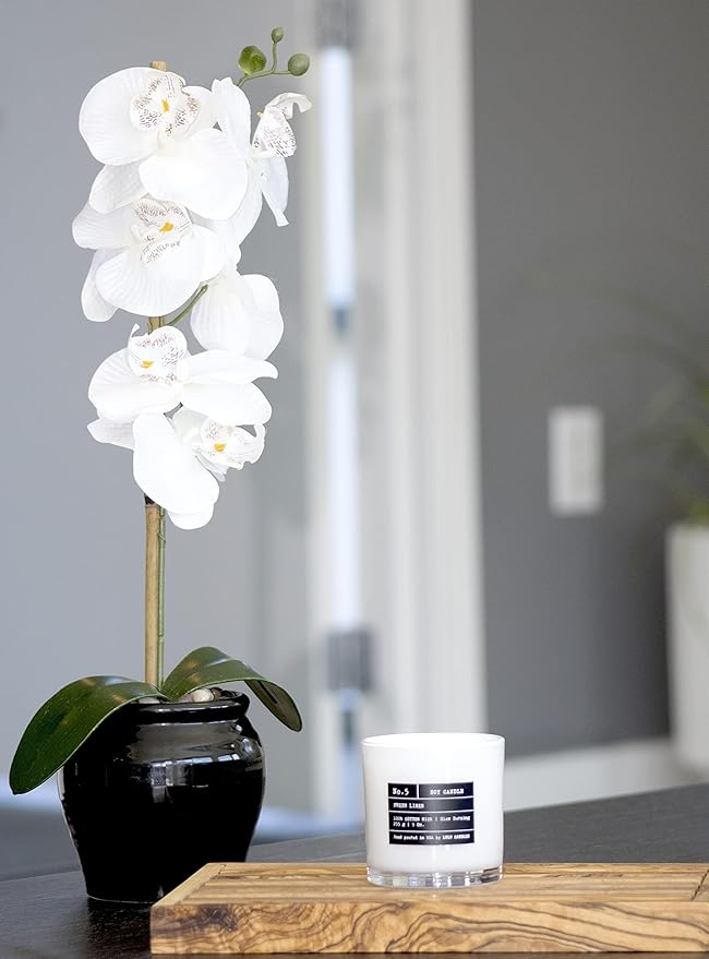 Lulu Candles | Fresh Linen | Luxury Scented Soy Jar Candle | Hand Poured in The - Image 4