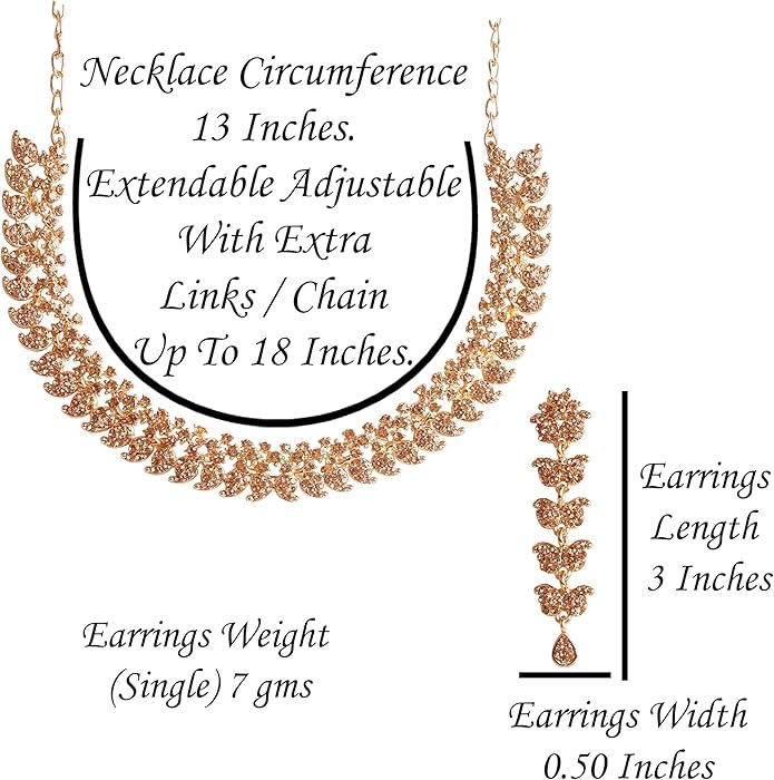Touchstone Indian wedding jewelry set gold traditional necklaces for women statement rhinestone sets hollywood glamour style crystal stone bridal costume golden necklace