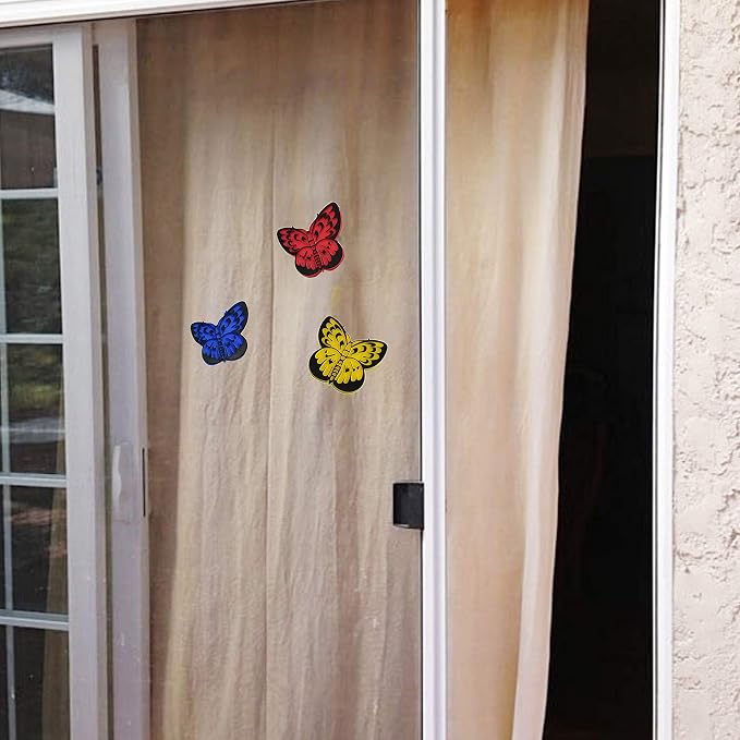 HOME-X 3D Butterfly Screen Patches, Mesh Door Repair Kit, Decorative Patch Set - Image 8
