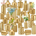 Yaomiao 30 Pcs Glass Bud Vases Centerpieces, Mini Colored Flower Vase by Yaomiao