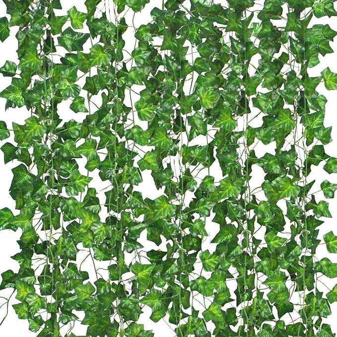 Comtelek 252 FT Artificial Ivy 36 Pack Ivy Vine Garland Ivy Leaves Greenery by Comtelek