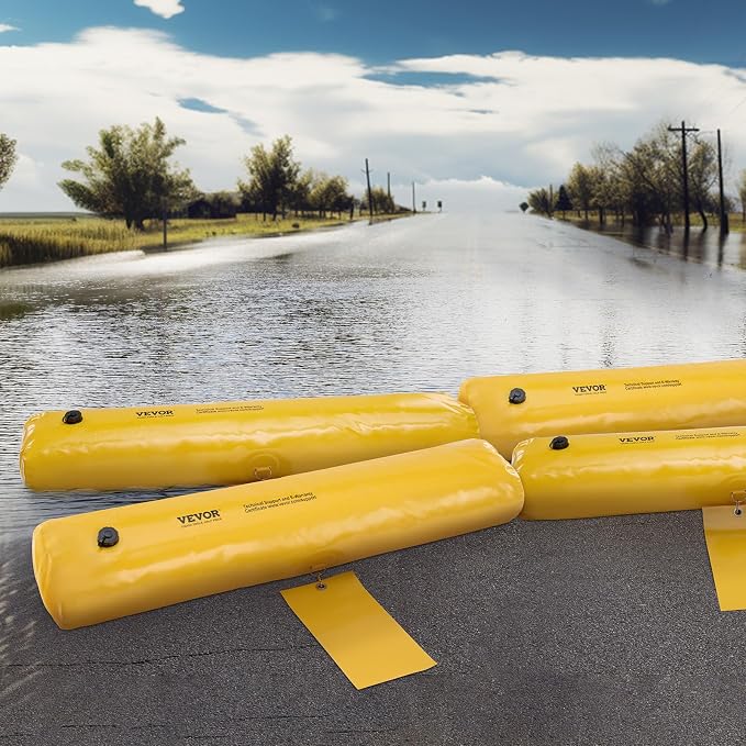Flood Barriers, Sandbag Alternative Flood Bags 4 Pack, Flood Barrier - Image 8