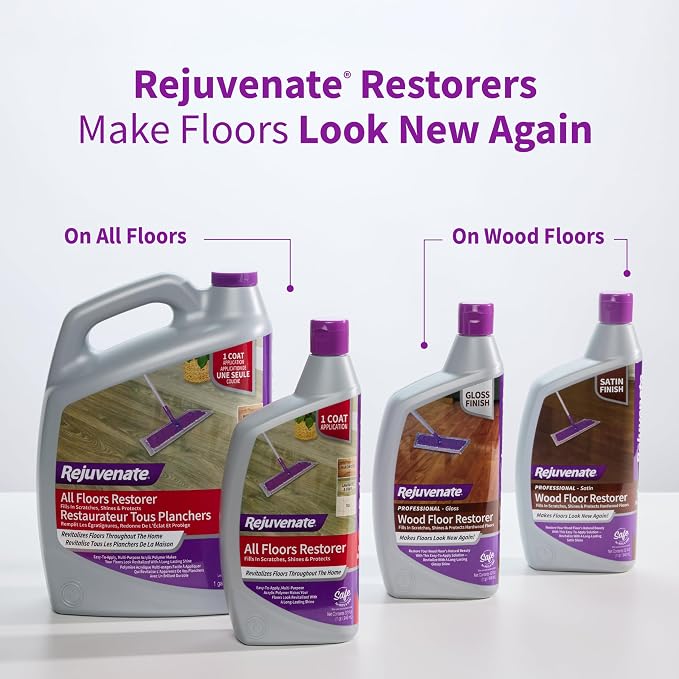 Rejuvenate Professional Wood Floor Restorer Fills Scratches, Seals And Protects - Image 12