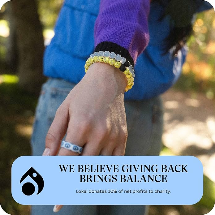 Lokai Bead Bracelets - Colorful Boho Beaded Healing Bracelets for Women & Men - Unique Meaningful Gift For Women & Men For Christmas, Stocking Stuffers