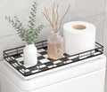Toilet Paper Basket Organizer, Oak Wood Toilet Tank Tray by Focusonit