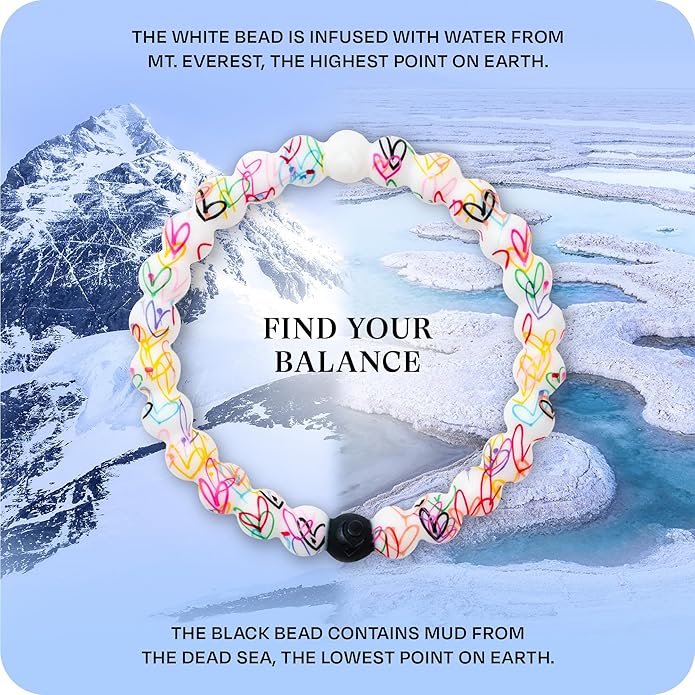 Lokai Bead Bracelets - Colorful Boho Beaded Healing Bracelets for Women & Men - Unique Meaningful Gift For Women & Men For Christmas, Stocking Stuffers