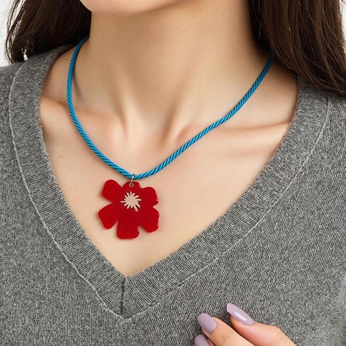 Snake Butterfly Necklace for Women Y2k Irregular Round Bead Pendant Women's Jewelry