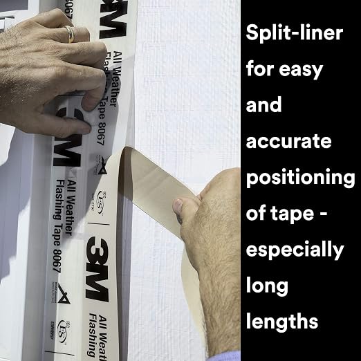 3M All Weather Flashing Tape 8067, 12 in x 75 ft, 1 Roll | Waterproof flashing - Image 5
