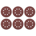 HARFINGTON 20 Pcs 5 Inch Sanding Discs 60 Grit Red Aluminum Oxide 8 Hole | Hook by HARFINGTON
