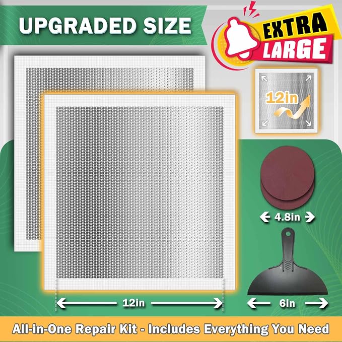 12 X 12 Inch Drywall Repair Kit - Image 2