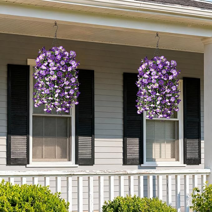 INQCMY Artificial Fake Flowers Plants - Image 6