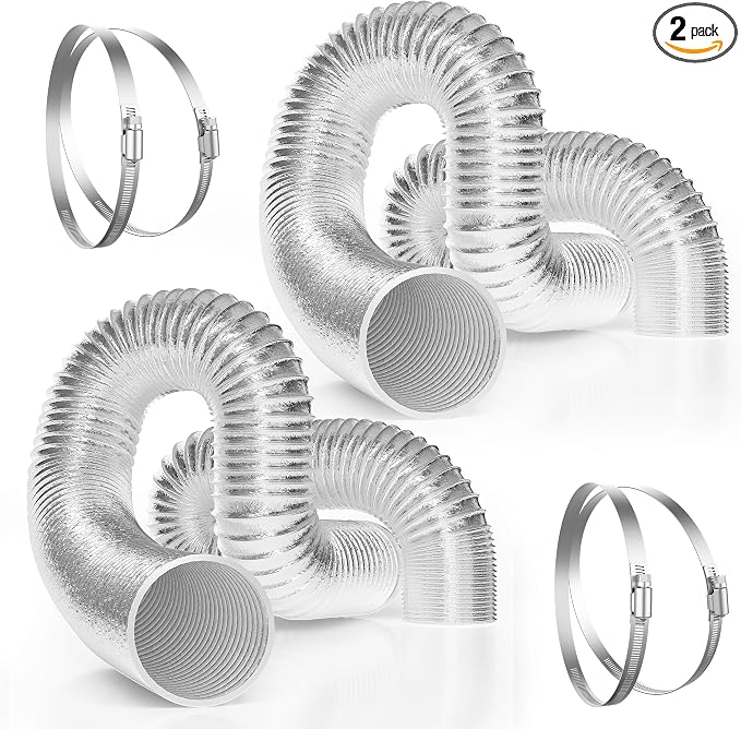 VIVOSUN 6 Inch Flex Aluminum Ducting, 25 Ft Air Duct by Unknown