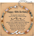 TONY & SANDY Friend Gifts for Women, Unique Valentine's Day Gifts for Her, Sister Gifts from Sister, Wave Bracelet, Christmas Birthday Gifts for Women, Bestie Friendship Bracelets