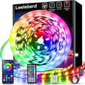 32.8ft Led Strip Lights Smart App Music Sync Color Changing RGB Led Light by Leeleberd