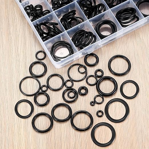 360 Pcs O Ring Assortment Kit, Rubber Washer Orings, Automotive, Air Gas - Image 6