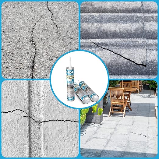 E-SDS Polyurethane Cement Crack Filler Repair Sealant Self Leveling Sealing | - Image 2