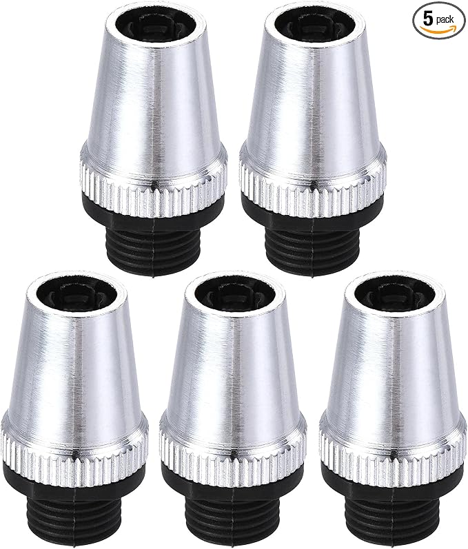 uxcell Cable Glands Strain Relief Cord Connector Grips Metal Chrome 5Pcs by uxcell