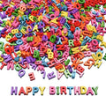 700+ Pieces 9x12mm Big Large Alphabet Letter Beads A-Z Mixed Plastic Shape Loose Beads for Jewelry Making Bracelets Necklaces Key Chains (Classic Solid Colors)