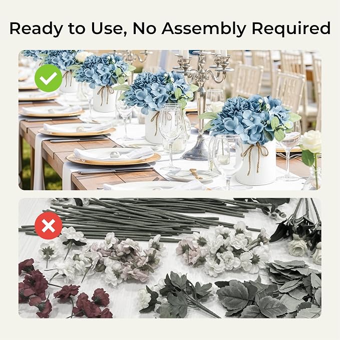 Auihiay 10PCS Flower Centerpieces - Image 5