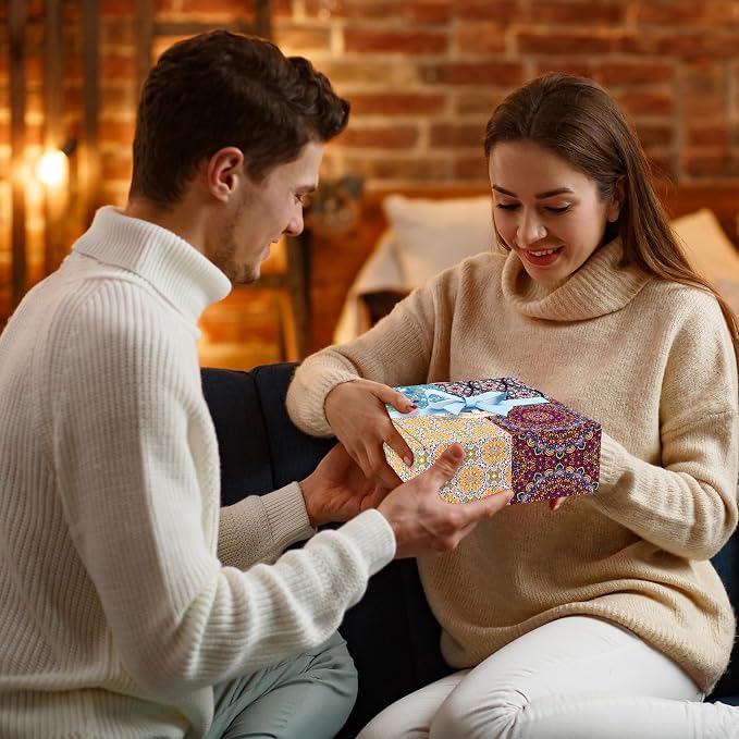 Scented Candles, Gifts for Women | 4 assorted scents, 120h burn time, cotton - Image 6