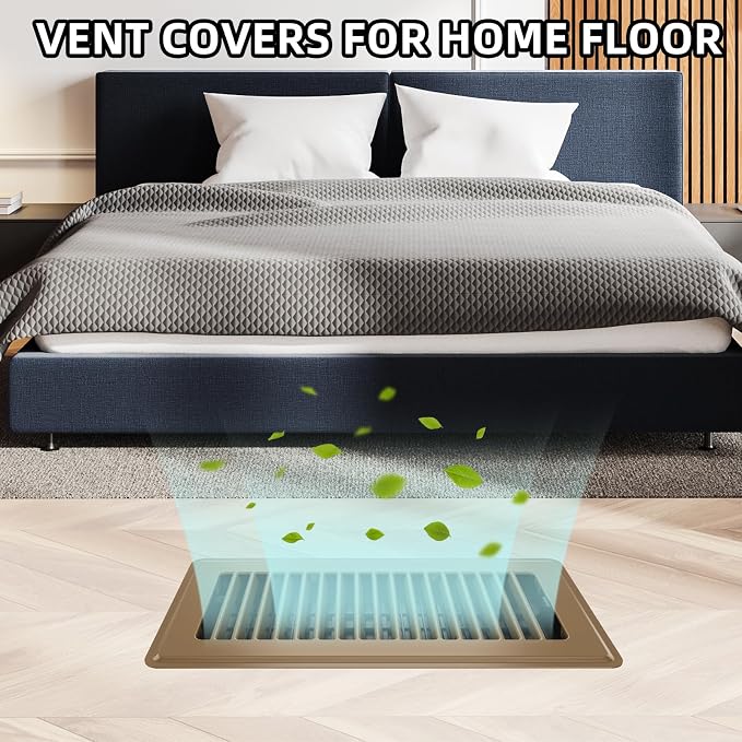 Floor Register 6x10, 6 Pack Floor Vent Covers - Image 6