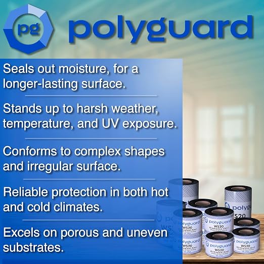 POLYGUARD WindowSeal Window and Door Flashing Tape, 4 in x 100 ft Roll - Image 6