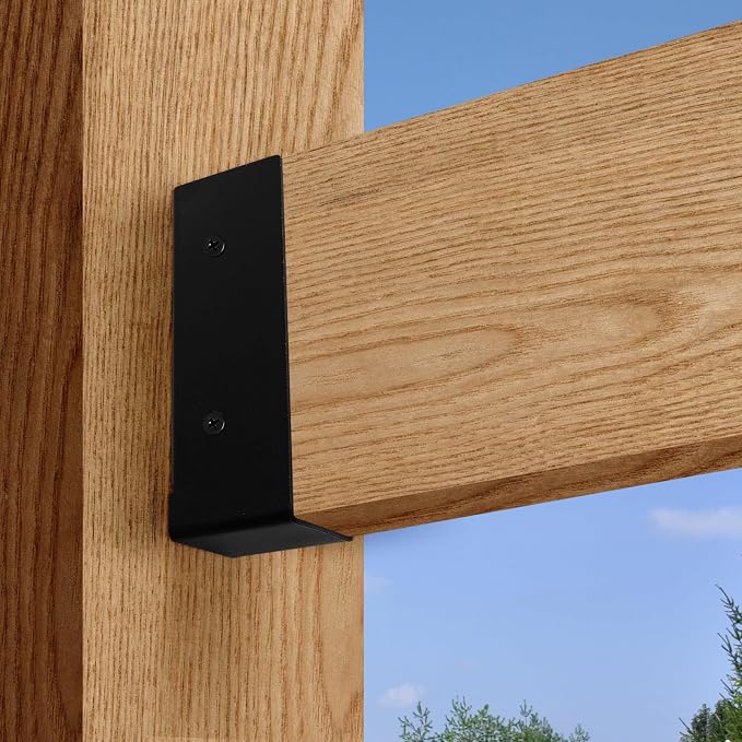 2x6 Joist Hanger 24PCS, Outdoor Trim Concealed-Flange Joist Bracket | Railing - Image 4