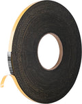 Self Adhesive Foam Tape Weatherstrip 1/4in x 1/16in x 98.4Ft High Density Foam by Kikerike