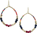 Boho Dangle Earrings Tear Drop Multi Color | SPUNKYsoul Collection