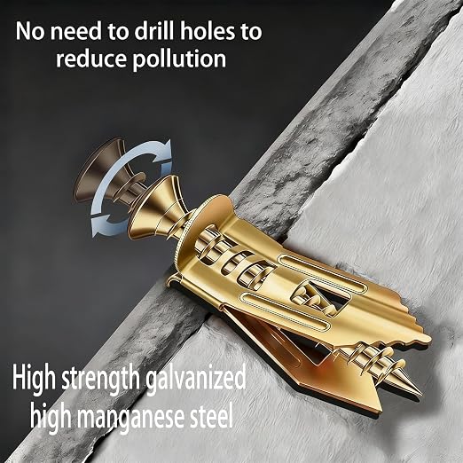 Heavy Duty 12x40mm Metal Drywall Anchors 70 PCS, Large Expansion Anchor Sleeves - Image 7
