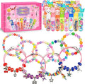 24 Pack Return Gifts Charm Bracelet Jewelry Making Kit Birthday Valentine's Day Gifts for Friends