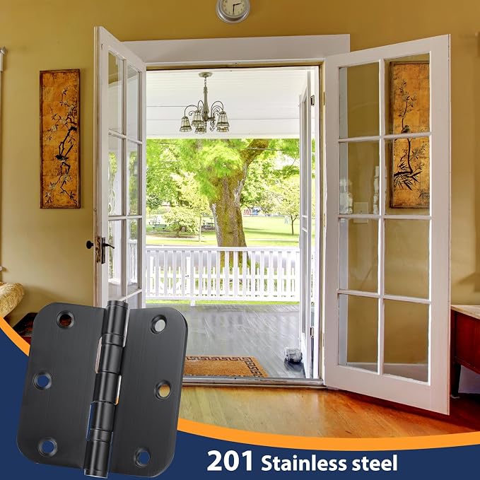 Ball Bearing Door Hinges 3.5'' Stainless Steel Door Hinges 3.5''X 3.5'' - Image 5