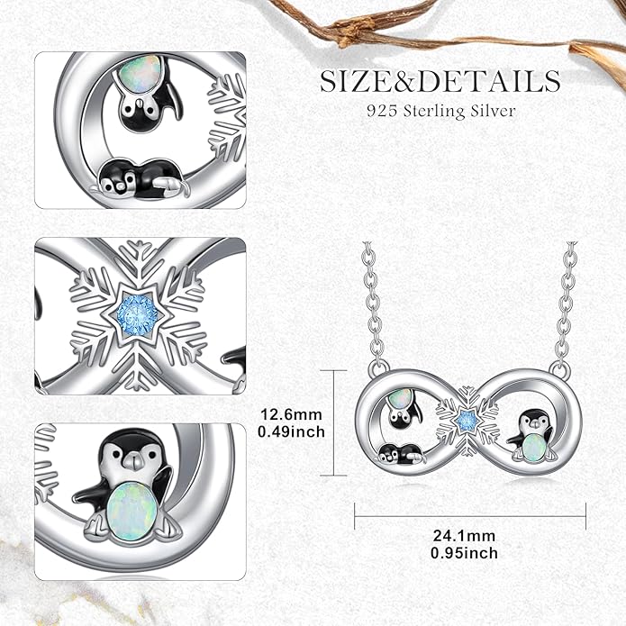Animal Necklace for Women Necklace 925 Sterling Silver Cute Animal Pendant Necklaces Jewelry Gifts