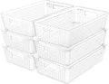 Simple Houseware Stackable Plastic Woven Basket Organizer, 36 Pack by SimpleHouseware