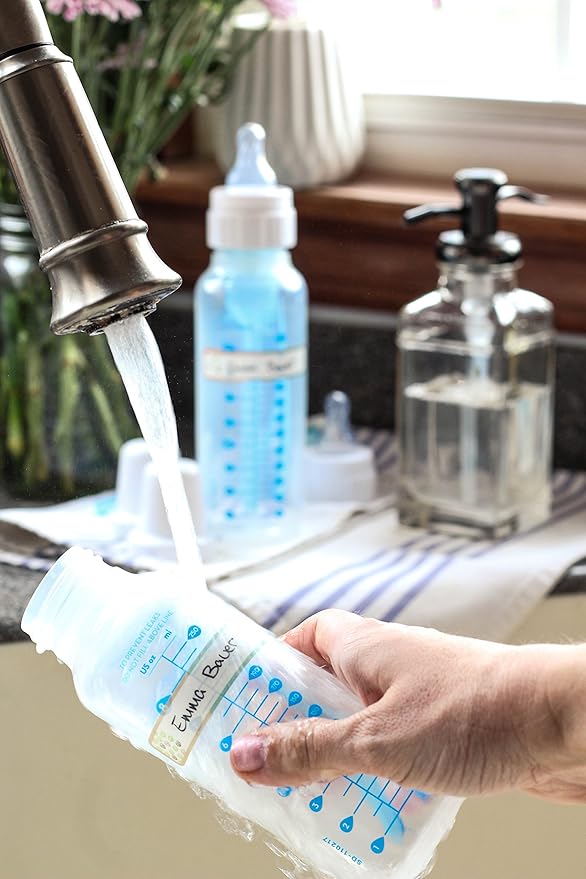 Daycare Value Pack - Write On Name Labels, Waterproof (Animal Friends) + (Bright White)